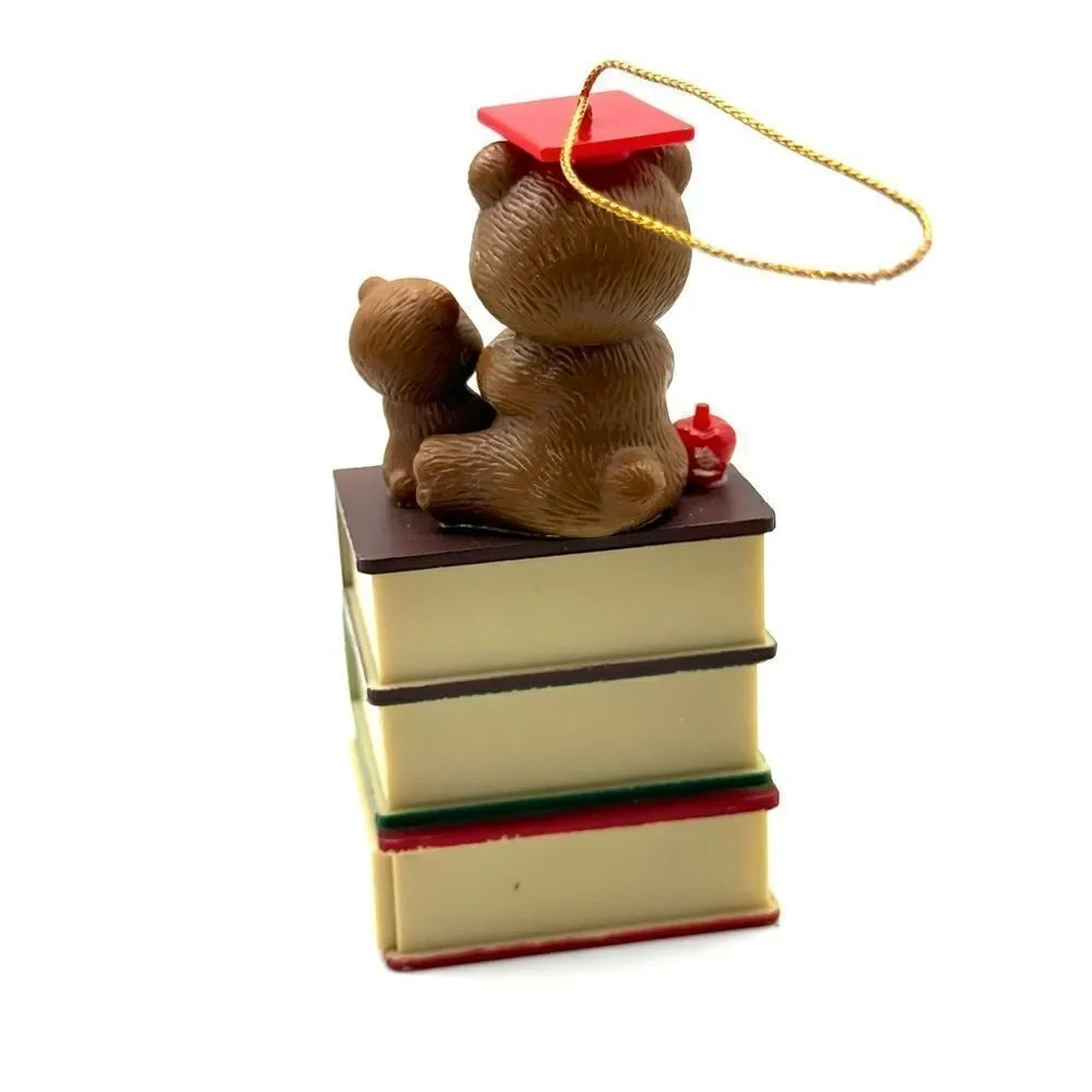 Vintage House of Lloyd Christmas Teacher Student Ornament 1989 Secret Drawers